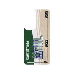 Galaxy S24 FE Clear Case (MagSafe 兼容)  NBA 復古球員卡-密爾瓦基公鹿 Milwaukee Bucks - Vintage Card