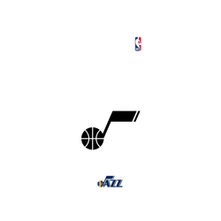 犀牛盾Clear Case手機殼 - Samsung Galaxy S24 FE - 【聯名設計款】 - NBA - B&W-猶他爵士 Utah Jazz B&W - Light