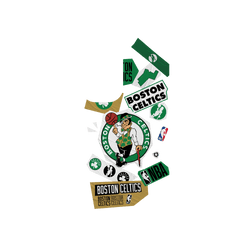 Galaxy S24 FE Clear Case (MagSafe 兼容)  NBA 拼貼系列-波士頓塞爾提克 Boston Celtics - Collage