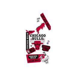 Galaxy S24 FE Clear Case (MagSafe 兼容)  NBA 拼貼系列-芝加哥公牛 Chicago Bulls - Collage