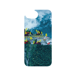 犀牛盾Clear Case防摔背蓋手機殼 - iPhone 16e - 【聯名設計款】 - 齊柏林《看見台灣》十週年原創設計系列 - 願傷疤開花（花蓮）