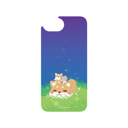 iPhone 17e Clear Case (MagSafe 兼容)  柴語錄 頹在草地上的廢柴