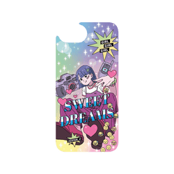 犀牛盾Clear Case防摔背蓋手機殼 - iPhone 16e - 【聯名設計款】 - 子凡 Zzifan_z - 千禧女孩