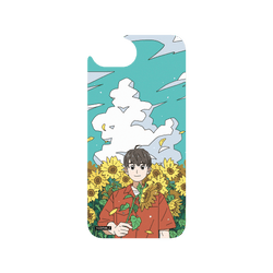 犀牛盾Clear Case防摔背蓋手機殼 - iPhone 16e - 【聯名設計款】 - 子凡 Zzifan_z - 向日葵男孩
