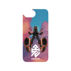 犀牛盾Clear (MagSafe 兼容)防摔背蓋手機殼 - iPhone 16e - 【聯名設計款】 - BOUNCE - BOUNCE MAN INFINITY
