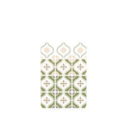 犀牛盾Clear Case防摔背蓋手機殼 - iPhone 17e - 【聯名設計款】 - 老屋顏 Old House Face - Newtro印花磚 - 雛菊