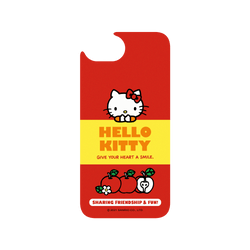 犀牛盾Clear Case防摔背蓋手機殼 - iPhone 16e - 【聯名設計款】 - Hello Kitty - 生鮮食品-蘋果