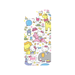 犀牛盾Clear Case防摔背蓋手機殼 - iPhone 16e - 【聯名設計款】 - Hello Kitty - 樂遊動物園