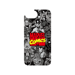 犀牛盾Clear防摔背蓋手機殼 - iPhone 16e - 【聯名設計款】 - 迪士尼-漫威 Marvel - 漫威英雄-漫畫標誌