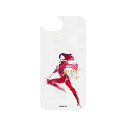 犀牛盾Clear (MagSafe 兼容)防摔背蓋手機殼 - iPhone 17e - 【聯名設計款】 - 迪士尼-漫威 Marvel - 黑寡婦-塗鴉版