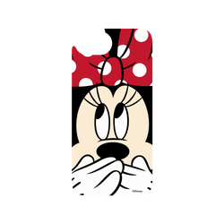 犀牛盾Clear Case防摔背蓋手機殼 - iPhone 17e - 【聯名設計款】 - 迪士尼-米奇 Mickey - 米妮摀嘴