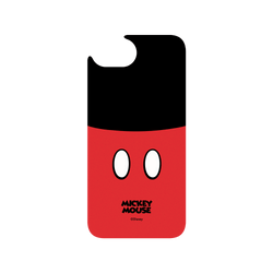犀牛盾Clear防摔背蓋手機殼 - iPhone 16e - 【聯名設計款】 - 迪士尼-米奇 Mickey - 米奇衣服
