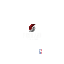 iPhone 17e Clear Case (MagSafe 兼容)  NBA Logo-波特蘭拓荒者 Portland Trail Blazers - Light
