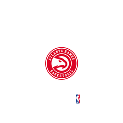 iPhone 17e Clear Case (MagSafe 兼容)  NBA Logo-亞特蘭大老鷹 Atlanta Hawks