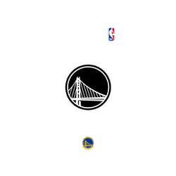 iPhone 17e Clear Case (MagSafe 兼容)  NBA B&W-金州勇士 Golden State Warriors B&W - Light