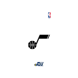 iPhone 17e Clear Case (MagSafe 兼容)  NBA B&W-猶他爵士 Utah Jazz B&W - Dark