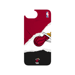 iPhone 17e Clear Case (MagSafe 兼容)  NBA 熱血系列-邁阿密熱火 Miami Heats - Sweat and Tears