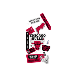 iPhone 17e Clear Case (MagSafe 兼容)  NBA 拼貼系列-芝加哥公牛 Chicago Bulls - Collage