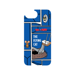 犀牛盾Clear Case防摔背蓋手機殼 - iPhone 17e - 【聯名設計款】 - 湯姆貓與傑利鼠 Tom and Jerry - The Flying Cat