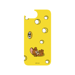 犀牛盾Clear防摔背蓋手機殼 - iPhone 17e - 【聯名設計款】 - 湯姆貓與傑利鼠 Tom and Jerry - 起司追逐賽