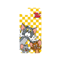 iPhone 16e Clear Case (MagSafe 兼容)  Tom and Jerry 大臉貼窗