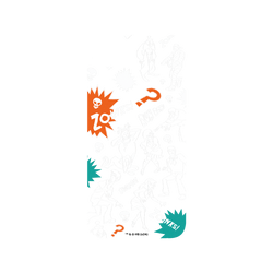 犀牛盾Clear Case防摔背蓋手機殼 - iPhone 16e - 【聯名設計款】 - 摩登原始人 The Flintstones - 史酷比一起去冒險