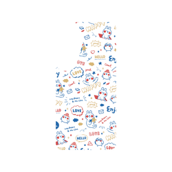 犀牛盾Clear Case手機殼 - Samsung Galaxy S25 - 【聯名設計款】 - 懶散兔與啾先生 Lazy Rabbit and Mr.Chu - 好心情