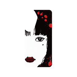 犀牛盾Clear手機殼 - Samsung Galaxy S25 - 【聯名設計款】 - 伊藤潤二 Junji Ito - 抽色設計款 - 富江