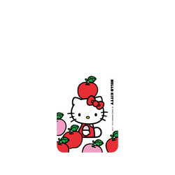 犀牛盾Clear Case防摔背蓋手機殼 - Samsung Galaxy S25 - 【聯名設計款】 - Hello Kitty - 蘋果疊疊樂