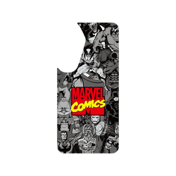 犀牛盾Clear (MagSafe 兼容)手機殼 - Samsung Galaxy S25 - 【聯名設計款】 - 迪士尼-漫威 Marvel - 漫威英雄-漫畫標誌