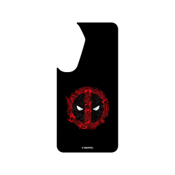 犀牛盾Clear手機殼 - Samsung Galaxy S25 - 【聯名設計款】 - 迪士尼-漫威 Marvel - 死侍-漫畫標誌