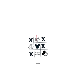 犀牛盾Clear Case (MagSafe 兼容)手機殼 - Samsung Galaxy S25 - 【聯名設計款】 - 迪士尼-米奇 Mickey - XOXO米奇