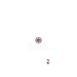 Galaxy S25 Clear Case (MagSafe 兼容)  NBA Logo-洛杉磯快艇 L.A. Clippers - Light