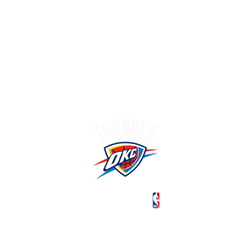 犀牛盾Clear Case手機殼 - Samsung Galaxy S25 - 【聯名設計款】 - NBA - Logo-奧克拉荷馬市雷霆 Oklahoma City Thunder - Light