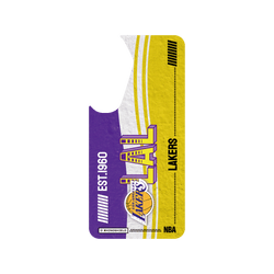 Galaxy S25 Clear Case (MagSafe 兼容)  NBA 復古球員卡-洛杉磯湖人 L.A. Lakers - Vintage Card