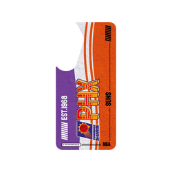 Galaxy S25 Clear Case (MagSafe 兼容)  NBA 復古球員卡-鳳凰城太陽 Phoenix Suns - Vintage Card