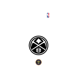 Galaxy S25 Clear Case (MagSafe 兼容)  NBA B&W-丹佛金塊 Denver Nuggets B&W