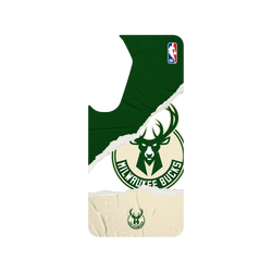 Galaxy S25 Clear Case (MagSafe 兼容)  NBA 熱血系列-密爾瓦基公鹿 Milwaukee Bucks - Sweat and Tears