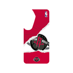 Galaxy S25 Clear Case (MagSafe 兼容)  NBA 熱血系列-休士頓火箭 Houston Rockets - Sweat and Tears