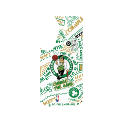 Galaxy S25 Clear Case (MagSafe 兼容)  NBA 塗鴉系列-波士頓塞爾提克 Boston Celtics - Graffiti