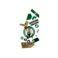 Galaxy S25 Clear Case (MagSafe 兼容)  NBA 拼貼系列-波士頓塞爾提克 Boston Celtics - Collage