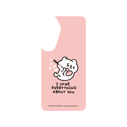 犀牛盾Clear Case (MagSafe 兼容)手機殼 - Samsung Galaxy S25 Plus - 【聯名設計款】 - 爽爽貓 Song Song Meow By SECOND - I Love everything about you (hug版)