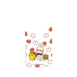 犀牛盾Clear Case手機殼 - Samsung Galaxy S25 Plus - 【聯名設計款】 - 懶散兔與啾先生 Lazy Rabbit and Mr.Chu - 蘋果