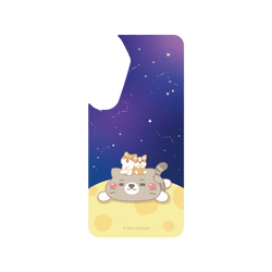 犀牛盾Clear Case (MagSafe 兼容)手機殼 - Samsung Galaxy S25 Plus - 【聯名設計款】 - 柴語錄 Shiba Says - 月球被縮小了