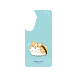 犀牛盾Clear Case (MagSafe 兼容)手機殼 - Samsung Galaxy S25 Plus - 【聯名設計款】 - 柴語錄 Shiba Says - 阿吉玉子燒