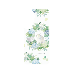 犀牛盾Clear Case (MagSafe 兼容)手機殼 - Samsung Galaxy S25 Plus - 【聯名設計款】 - 涼丰 LiangFeng - 夏日紫陽花