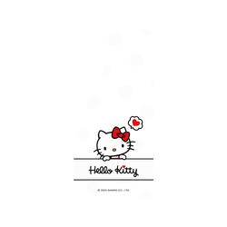 犀牛盾Clear Case手機殼 - Samsung Galaxy S25 Plus - 【聯名設計款】 - Hello Kitty - 普普風圓點