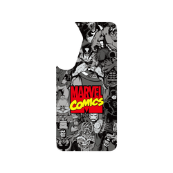 犀牛盾Clear Case (MagSafe 兼容)手機殼 - Samsung Galaxy S25 Plus - 【聯名設計款】 - 迪士尼-漫威 Marvel - 漫威英雄-漫畫標誌