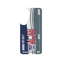 犀牛盾Clear Case (MagSafe 兼容)手機殼 - Samsung Galaxy S25 Plus - 【聯名設計款】 - NBA - 復古球員卡-紐澤西籃網 New Jersey Nets - Vintage Card