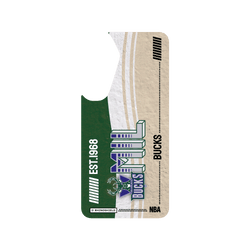 Galaxy S25 Plus Clear Case (MagSafe 兼容)  NBA 復古球員卡-密爾瓦基公鹿 Milwaukee Bucks - Vintage Card